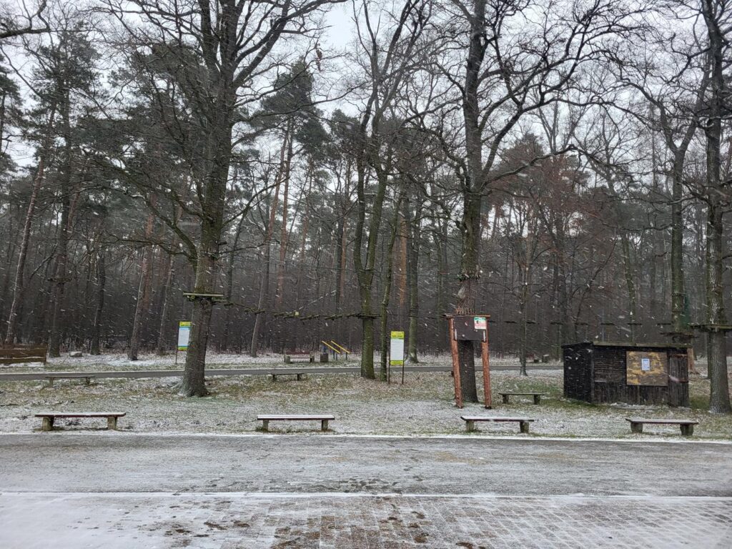 Park przygód w ostrowie wielkopolskim - park linowy / vlog steina