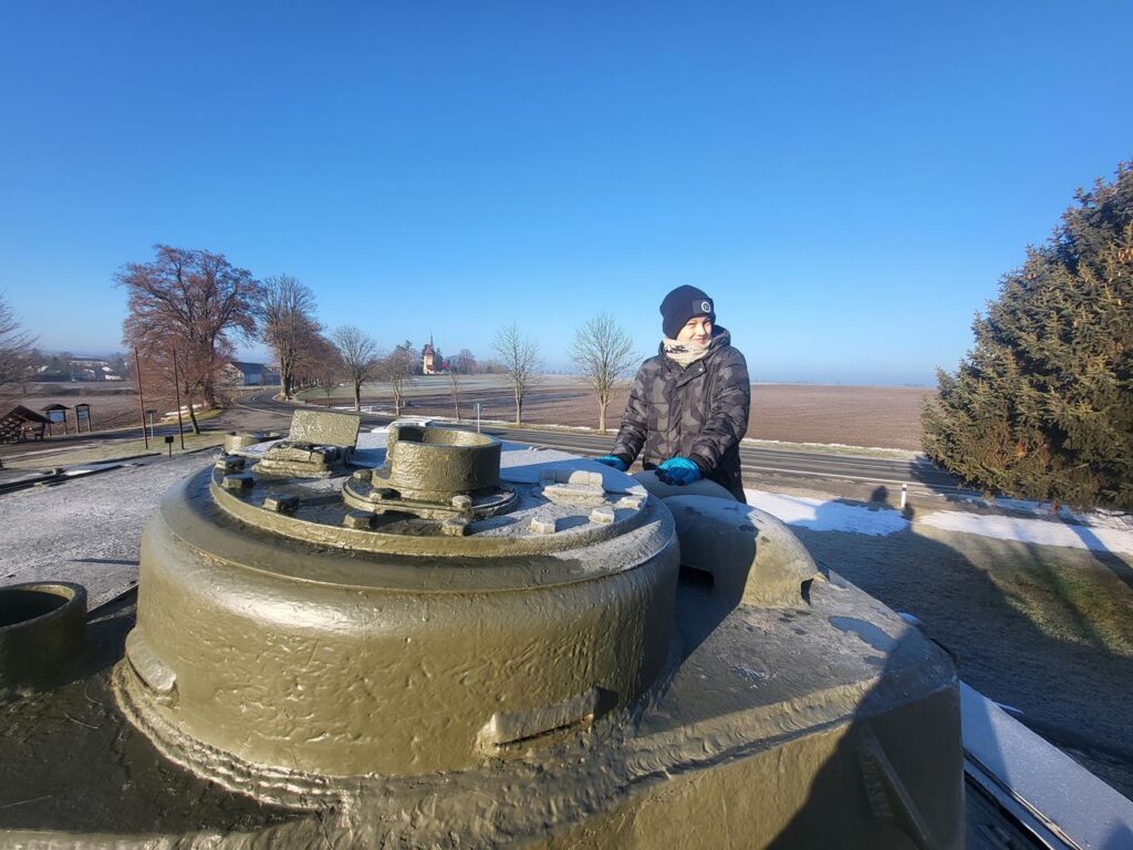 Vankuv Kopec - Stok narciarski w czechach, czołg i samolot sudice - Vlog steina