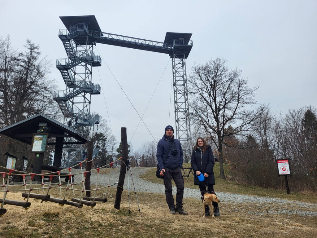 Wieże widokowe na granicznym wierchu w Czechach - Vlog steina