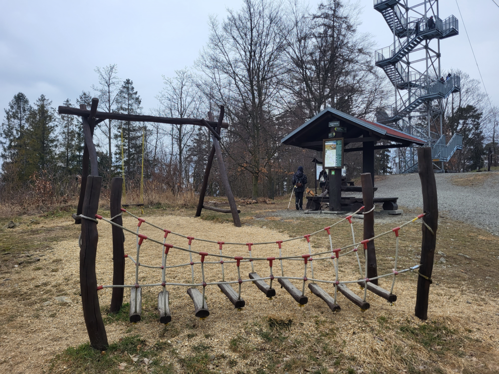 Wieże widokowe na granicznym wierchu w Czechach - Vlog steina