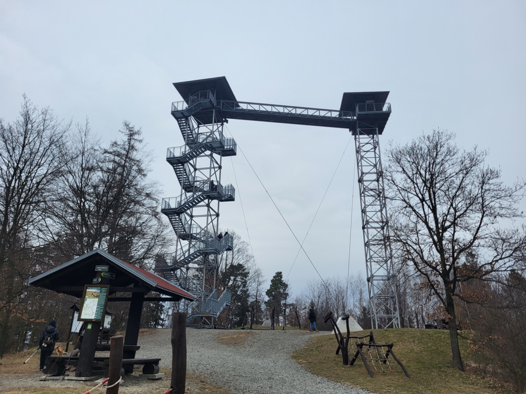 Wieże widokowe na granicznym wierchu w Czechach - Vlog steina