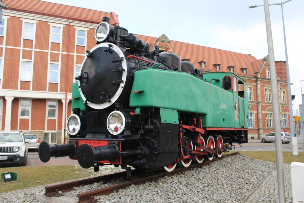 Lokomotywa Halinka Racibórz parowóz wąskotorowy Tw53-2570 - Vlog Steina