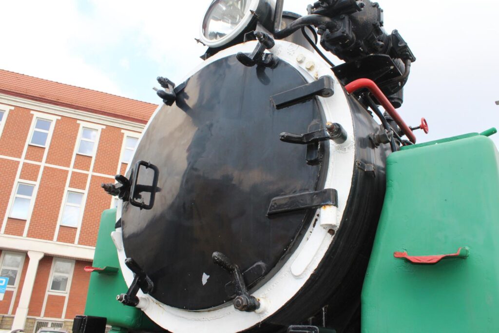 Lokomotywa Halinka Racibórz parowóz wąskotorowy Tw53-2570 - Vlog Steina