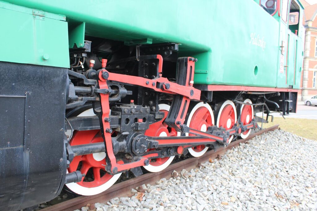 Lokomotywa Halinka Racibórz parowóz wąskotorowy Tw53-2570 - Vlog Steina