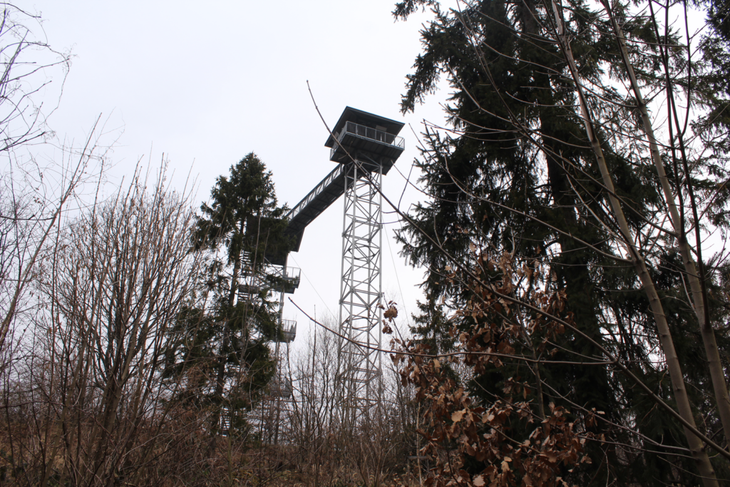 Wieże widokowe na granicznym wierchu w Czechach - Vlog steina