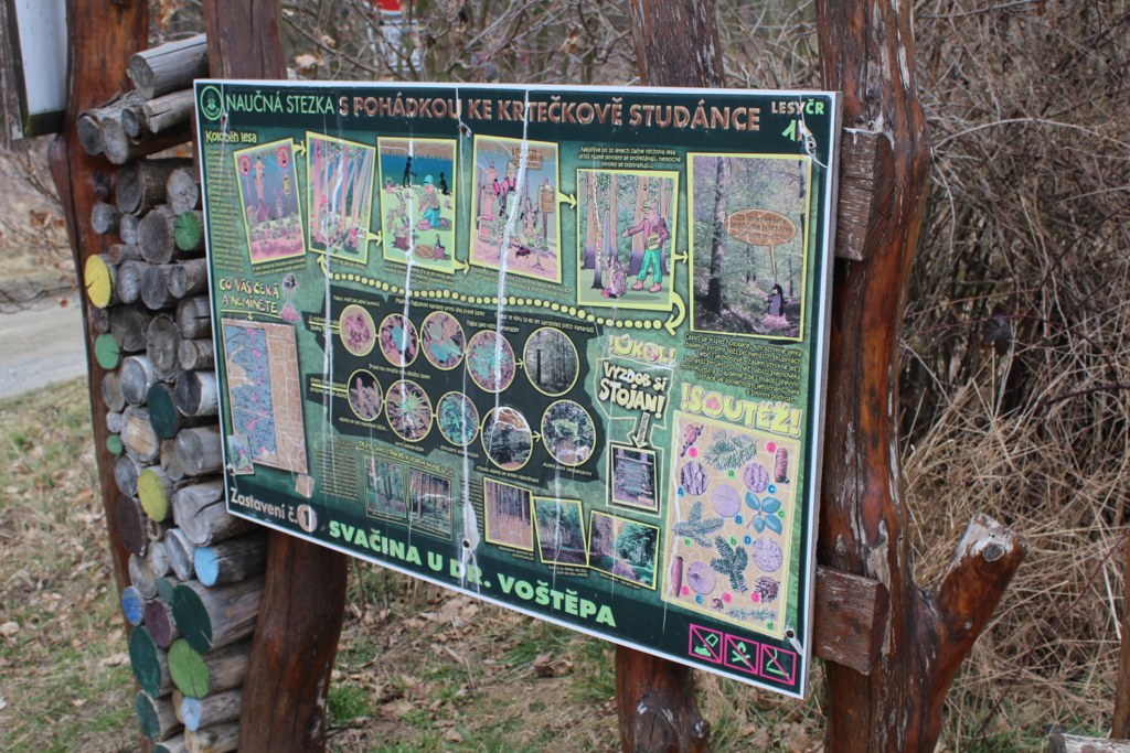 szlak krecika na krecikową studzienkę w Czechach - Vlog Steina