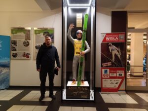 Figura Adama Małysza z czekolady w wiśle - Atrkacje wisły - Vlog Steina