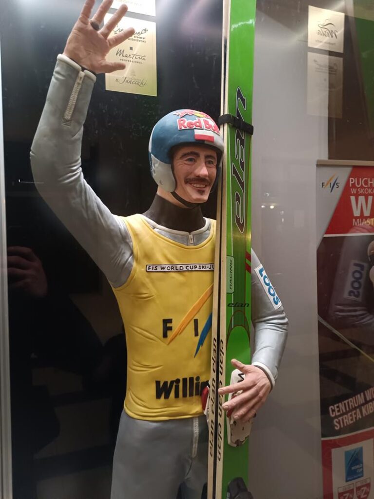 Figura Adama Małysza z czekolady w wiśle - Atrkacje wisły - Vlog Steina