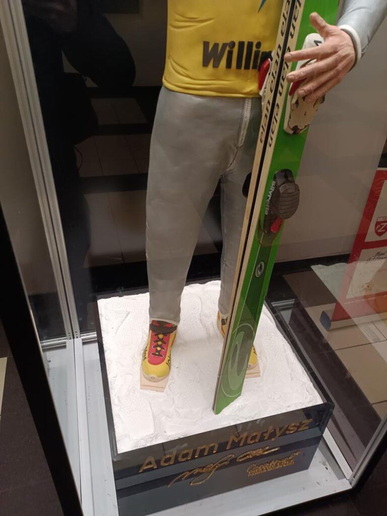 Figura Adama Małysza z czekolady w wiśle - Atrkacje wisły - Vlog Steina