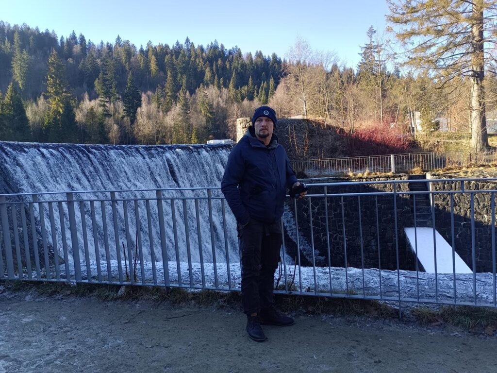 Mała Niagara - wodospad w wiśle - Atrakcje wisły - Vlog Steina