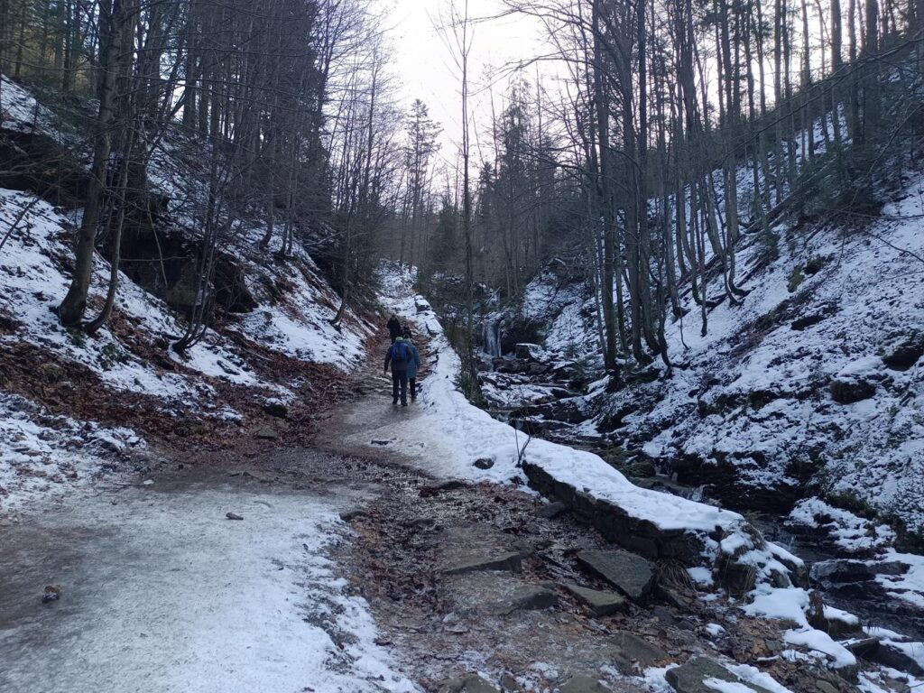 Szlak na kaskady rodłem w Wiśle - wodospady / Vlog Steina