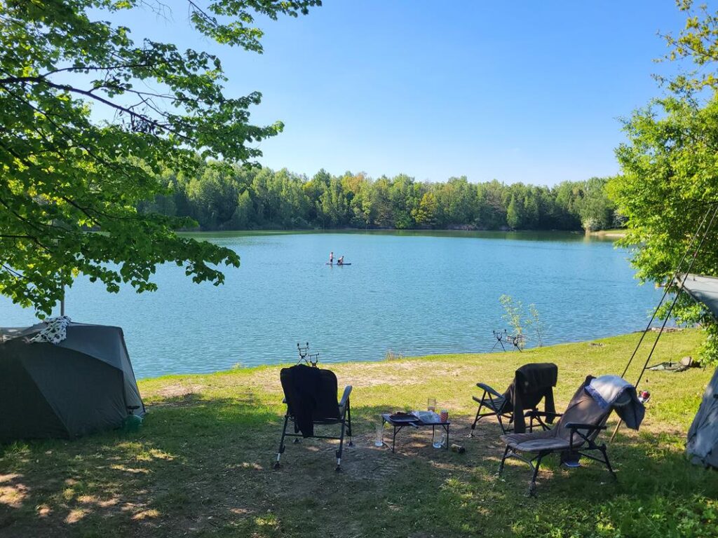 Jezioro kalisovo w Czechach - vlog steina