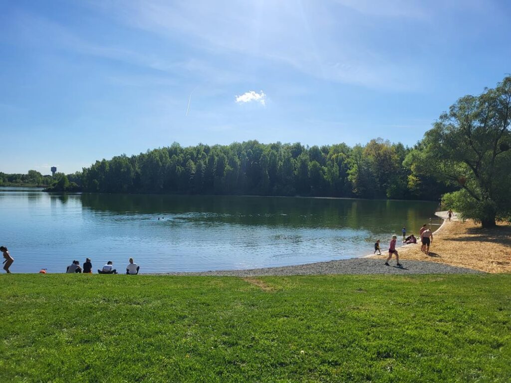 Jezioro kalisovo w Czechach - vlog steina