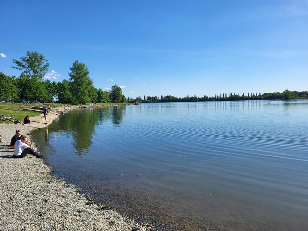 Jezioro kalisovo w Czechach - vlog steina