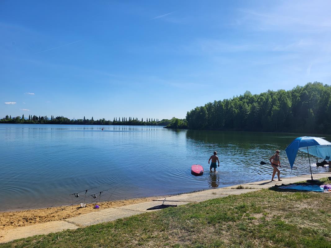 Jezioro kalisovo w Czechach - vlog steina