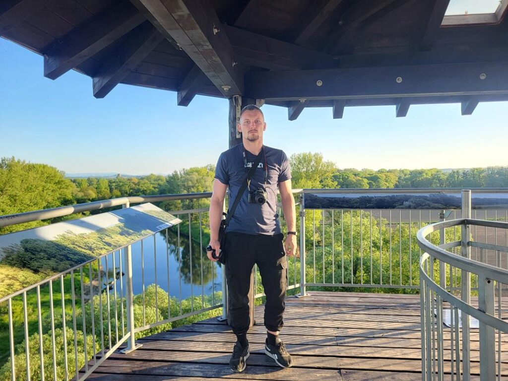 Graniczne Meandry Odry - wieża widokowa - vlog steina