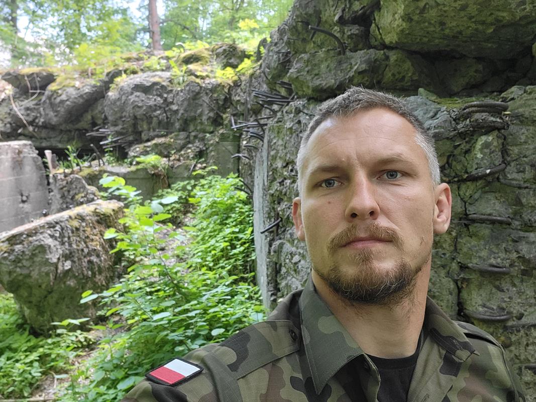 Schrony i bunkry w miejscowości Wymysłów