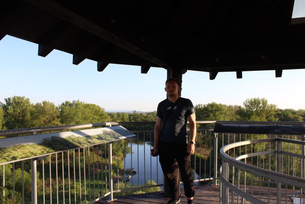 Graniczne Meandry Odry - wieża widokowa - vlog steina