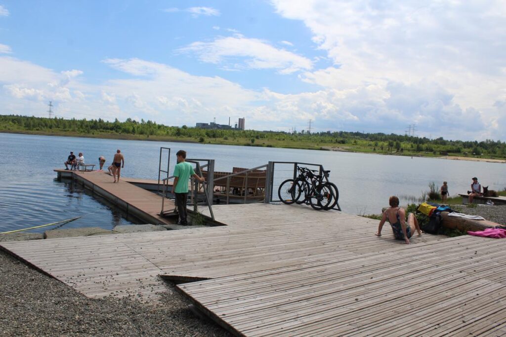 Molo nad Karwińskim morzem. Czeskie morze - Vlog Steina