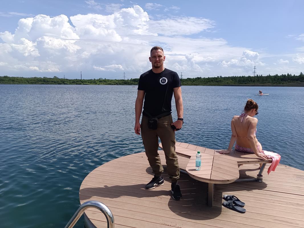 Molo nad Karwińskim morzem. Czeskie morze - Vlog Steina