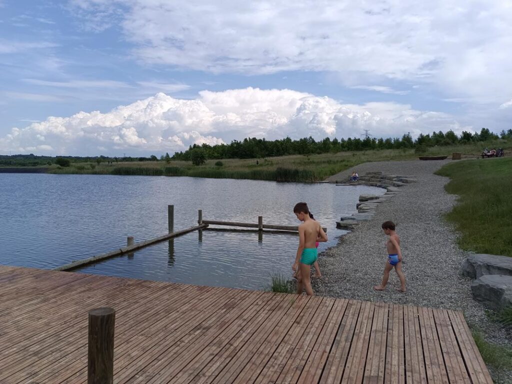 plaża w karwinie - nad Karwińskim morzem nazywanym czeskim morzem - vlog steina