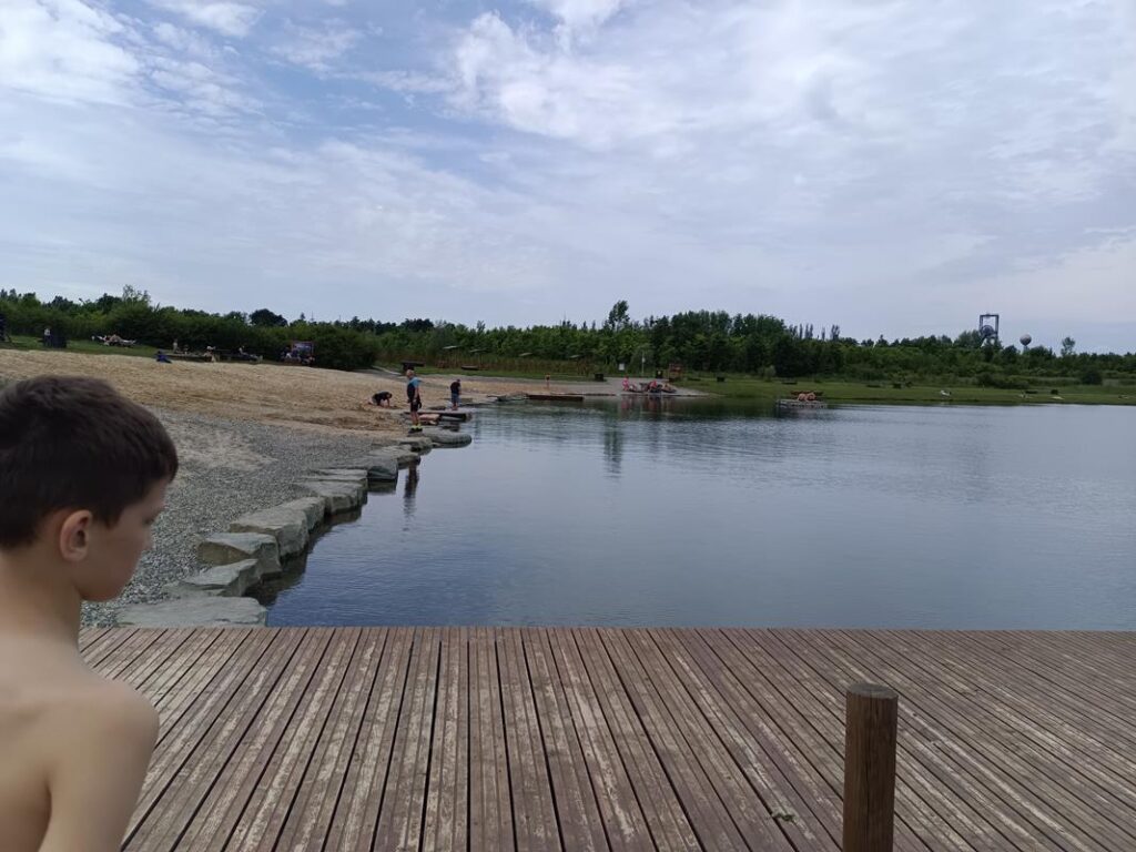 plaża w karwinie - nad Karwińskim morzem nazywanym czeskim morzem - vlog steina