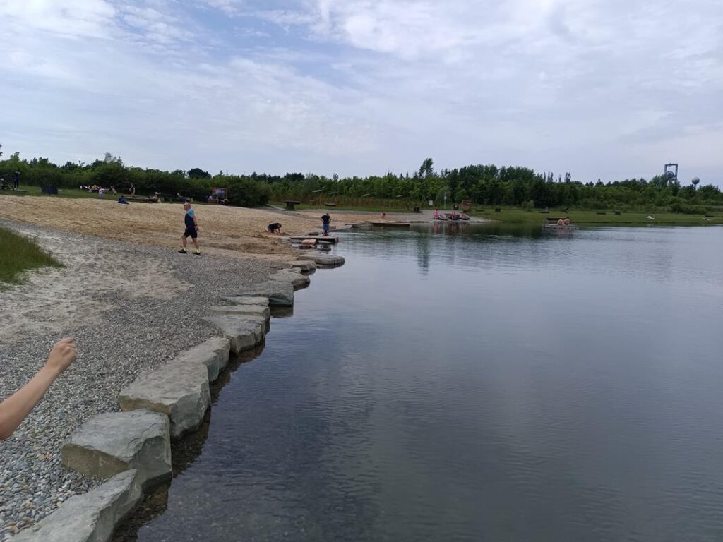 plaża w karwinie - nad Karwińskim morzem nazywanym czeskim morzem - vlog steina