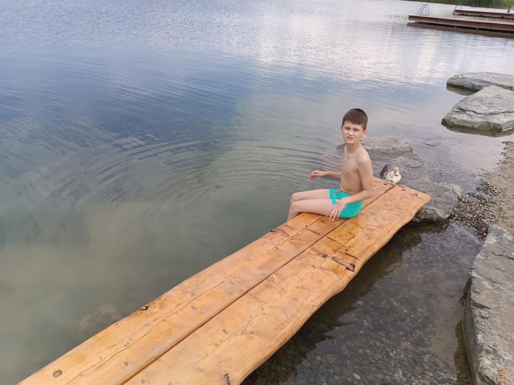 plaża w karwinie - nad Karwińskim morzem nazywanym czeskim morzem - vlog steina