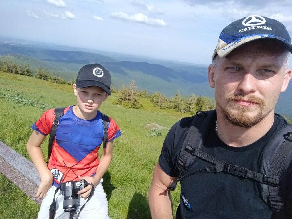 Szlakiem białej Opawy na szczyt góry pradziad w czechach - vlog steina