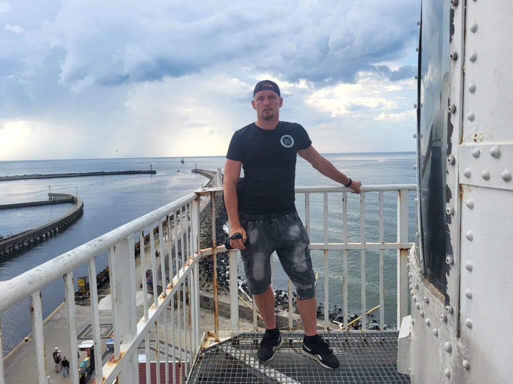 Latarnia morska w Darłowie / Darłówku - Vlog podróżniczy Steina