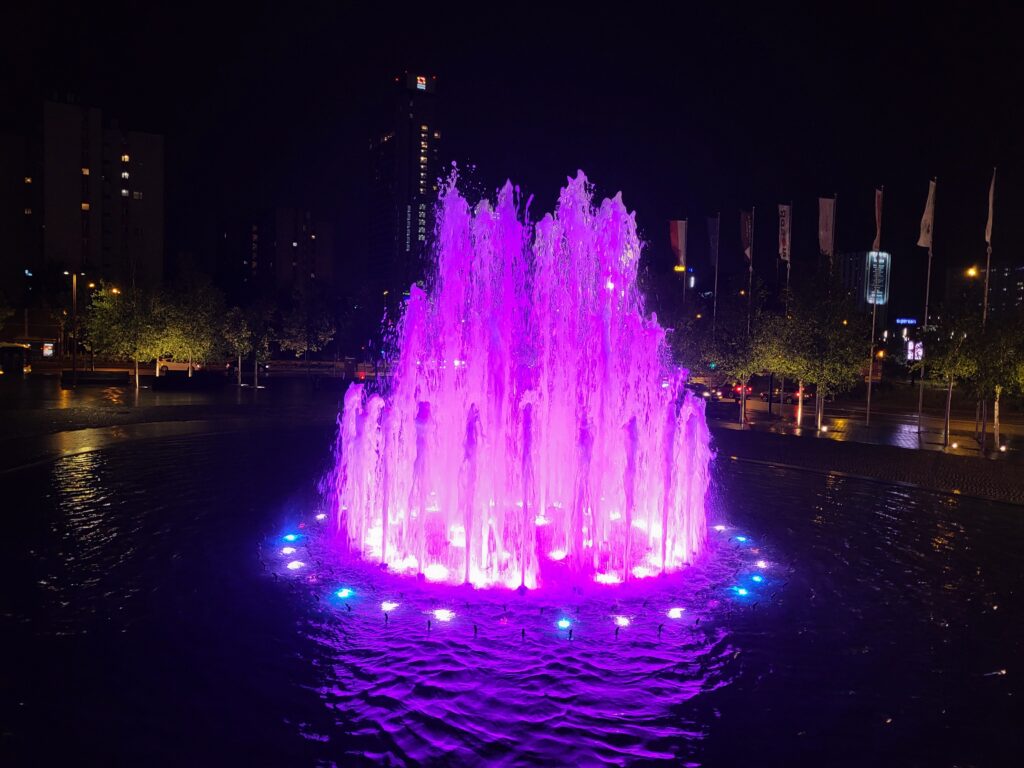 fontanna przy NOSPR - Plac Wojciecha Kilara - Katowice // Vlog Steina