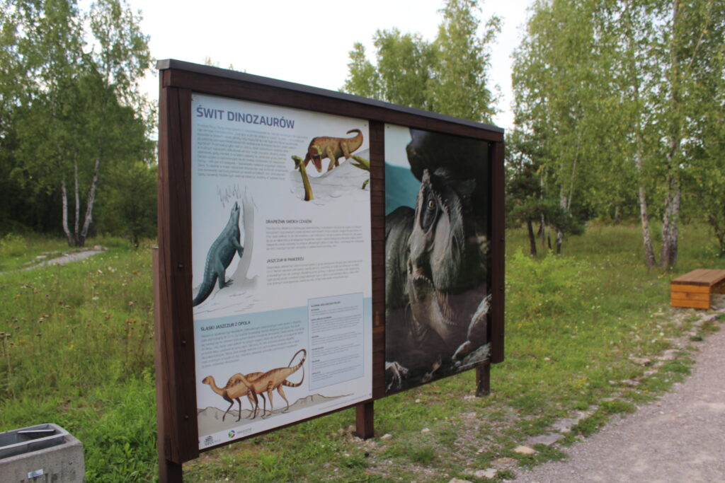 Geosfera Jaworzno - dinozaury - Vlog podróżniczy steina