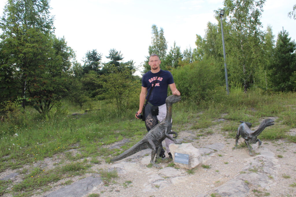 Geosfera Jaworzno - dinozaury - Vlog podróżniczy steina
