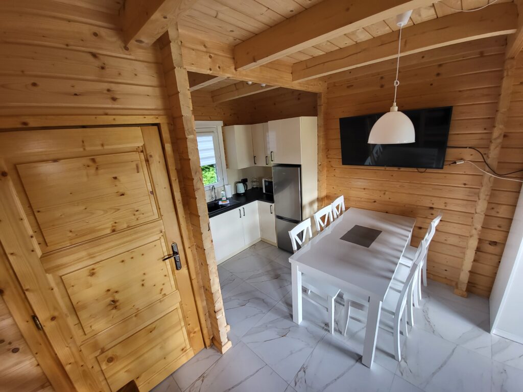 Domki perłowe wzgórze w Ustroniu Morskim