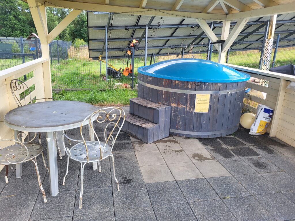 Domki perłowe wzgórze w Ustroniu Morskim