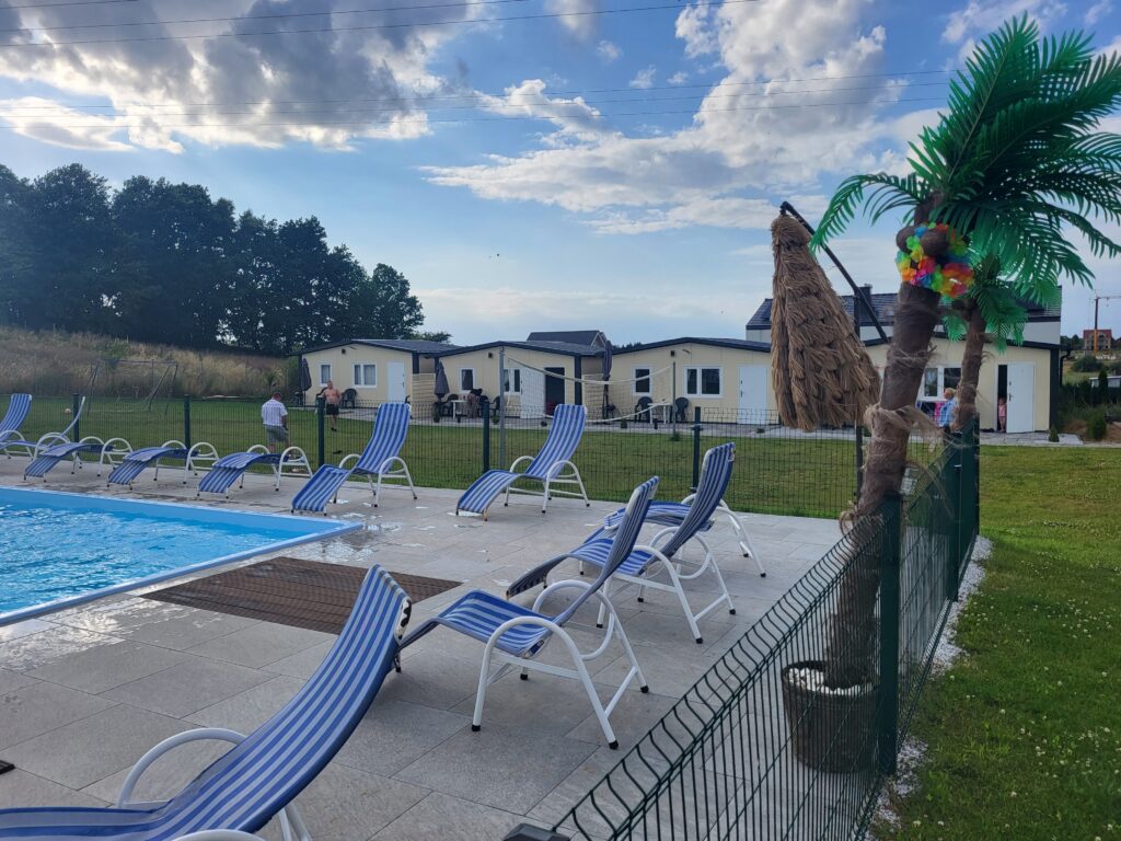 Domki perłowe wzgórze w Ustroniu Morskim