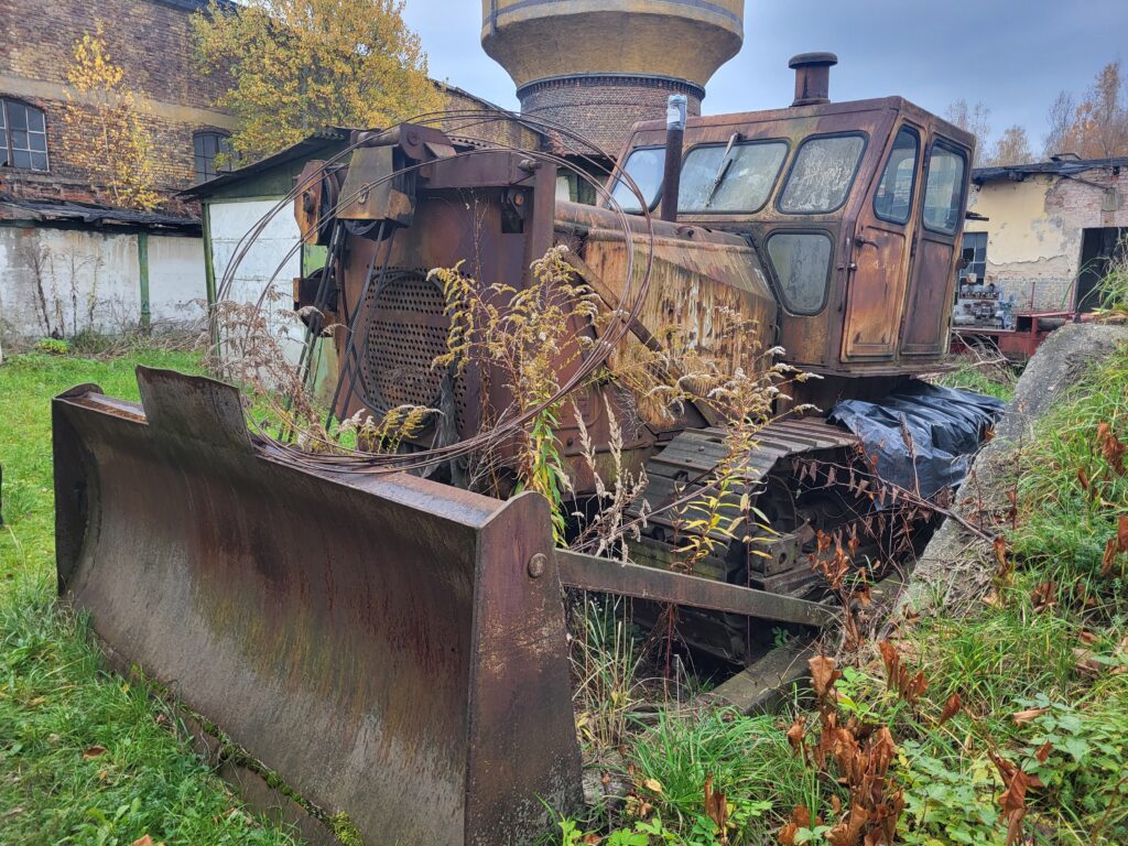 skansen taboru kolejowego w Pyskowicach - Cmentarzysko pociągów Pyskowice - Vlog steina