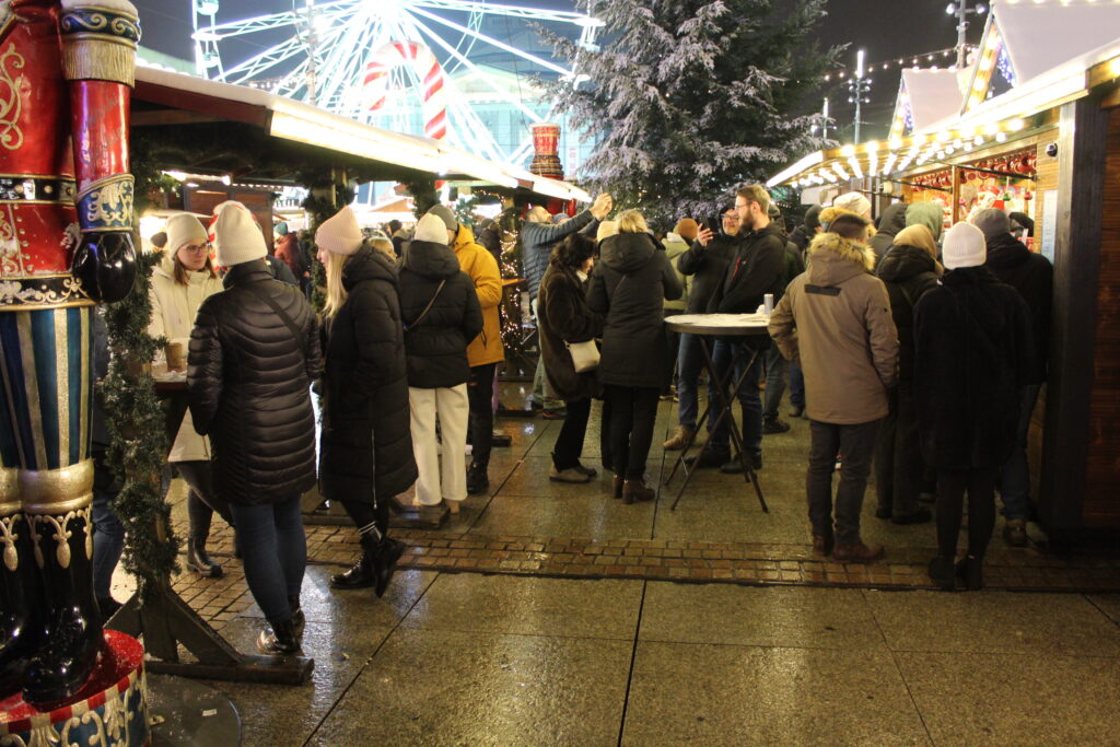 Jarmark bożonarodzeniowy Katowice 2025 - vlog podróżniczy steina