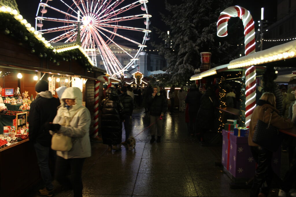Jarmark bożonarodzeniowy Katowice 2025 - vlog podróżniczy steina
