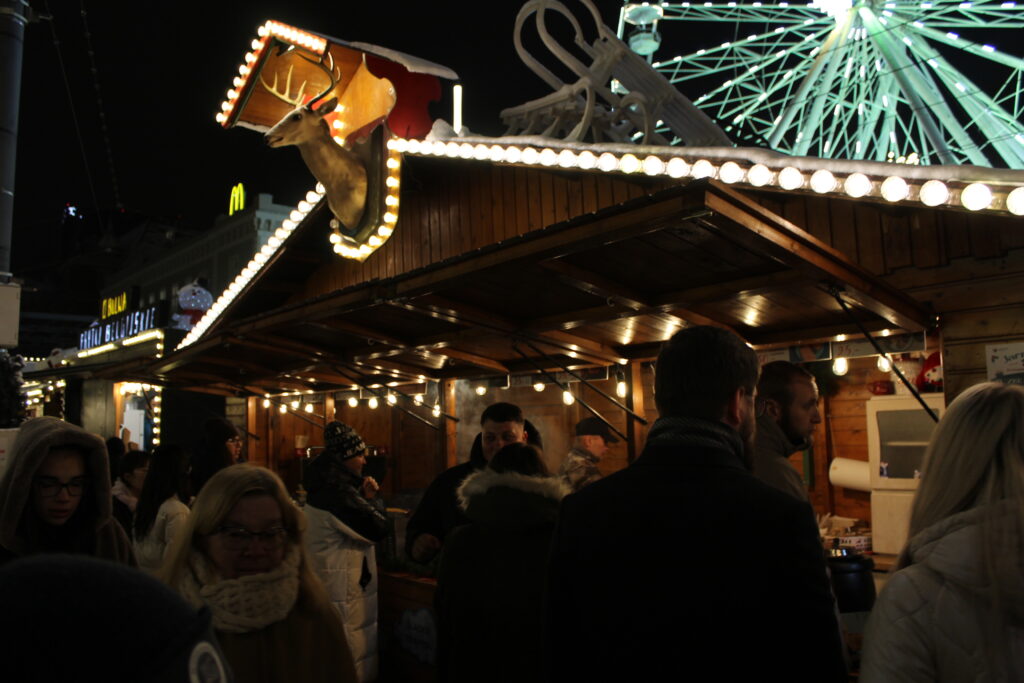 Jarmark bożonarodzeniowy Katowice 2025 - vlog podróżniczy steina