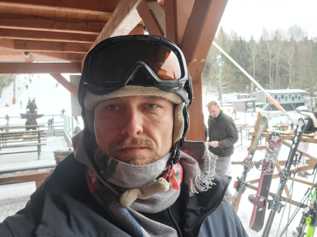 Stok narciarski ski areal Vankuv Kopec w Czechach - Vlog podrożniczy Steina