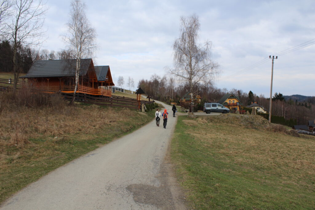Szlak na zamczysko na Łysinie w beskidzie małym - Vlog Steina