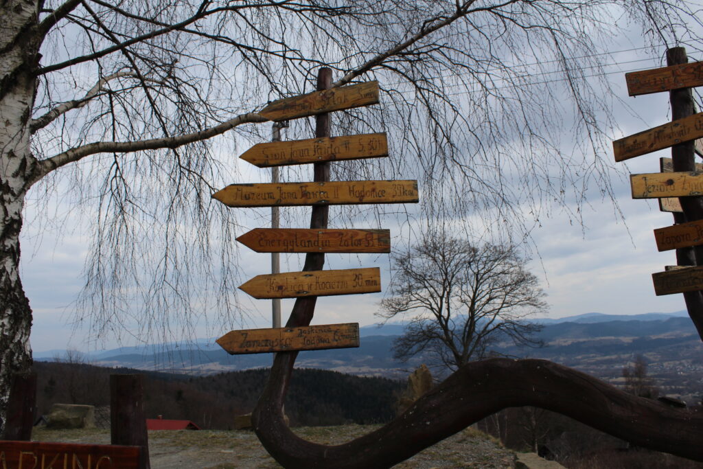 Szlak na zamczysko na Łysinie w beskidzie małym - Vlog Steina