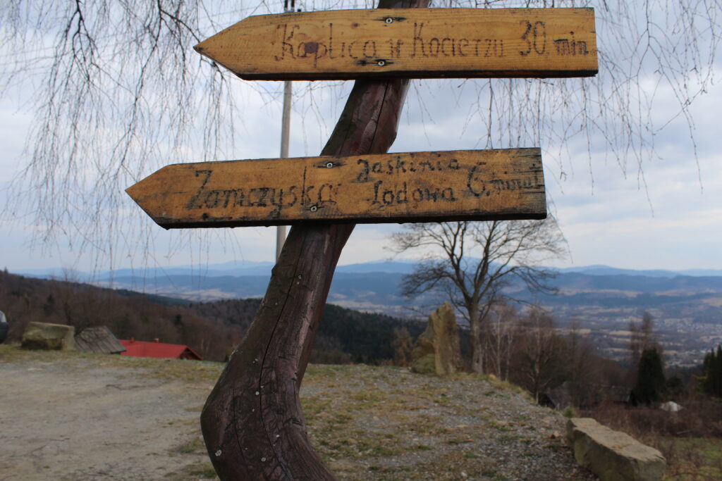 Szlak na zamczysko na Łysinie w beskidzie małym - Vlog Steina