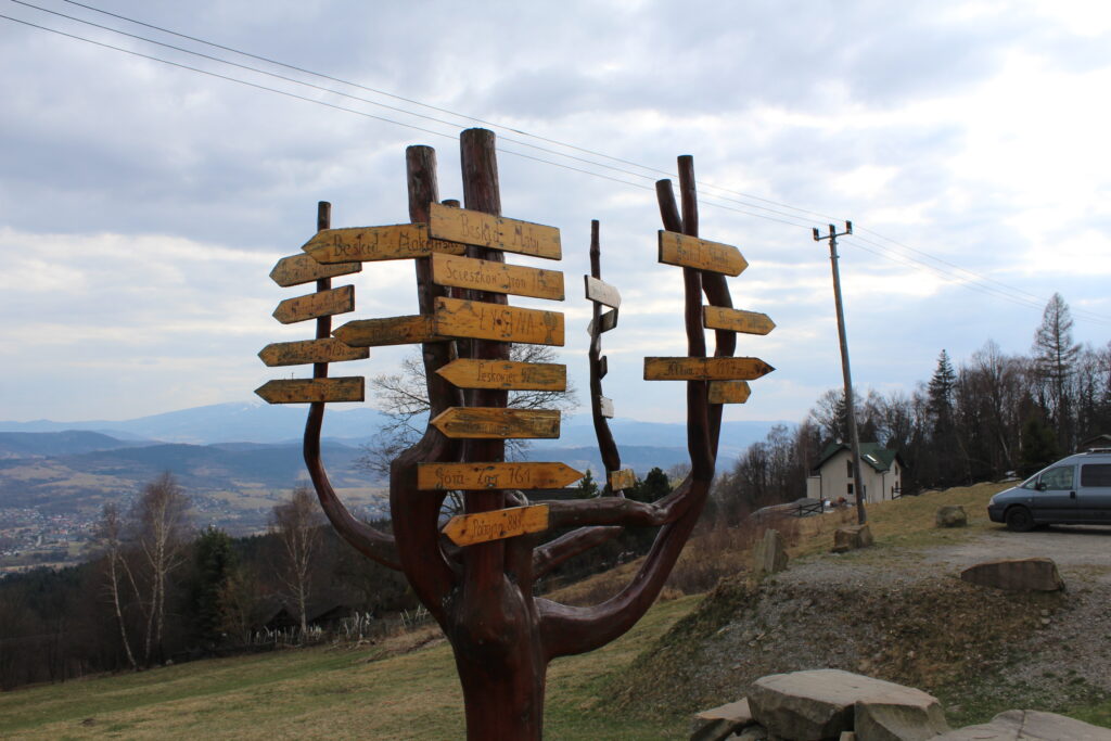 Szlak na zamczysko na Łysinie w beskidzie małym - Vlog Steina