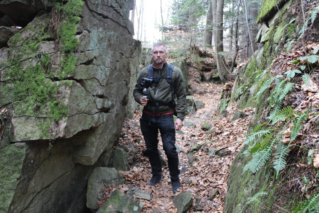 Zamczysko ja Łysinie - Szlak z skałami w beskidzie małym - Vlog Steina