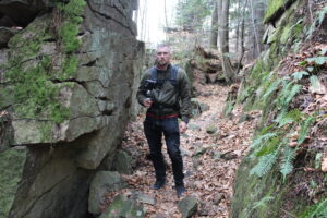 Zamczysko ja Łysinie - Szlak z skałami w beskidzie małym - Vlog Steina