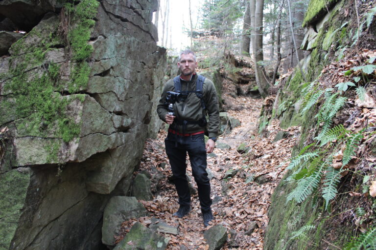 Zamczysko ja Łysinie - Szlak z skałami w beskidzie małym - Vlog Steina