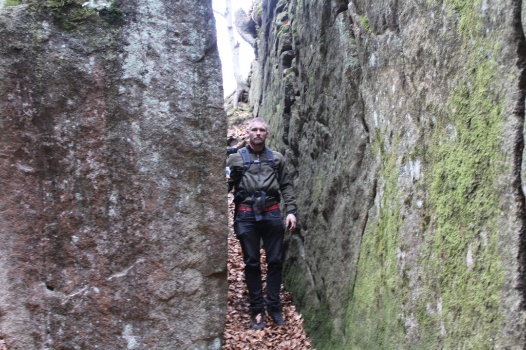 Zamczysko ja Łysinie - Szlak z skałami w beskidzie małym - Vlog Steina