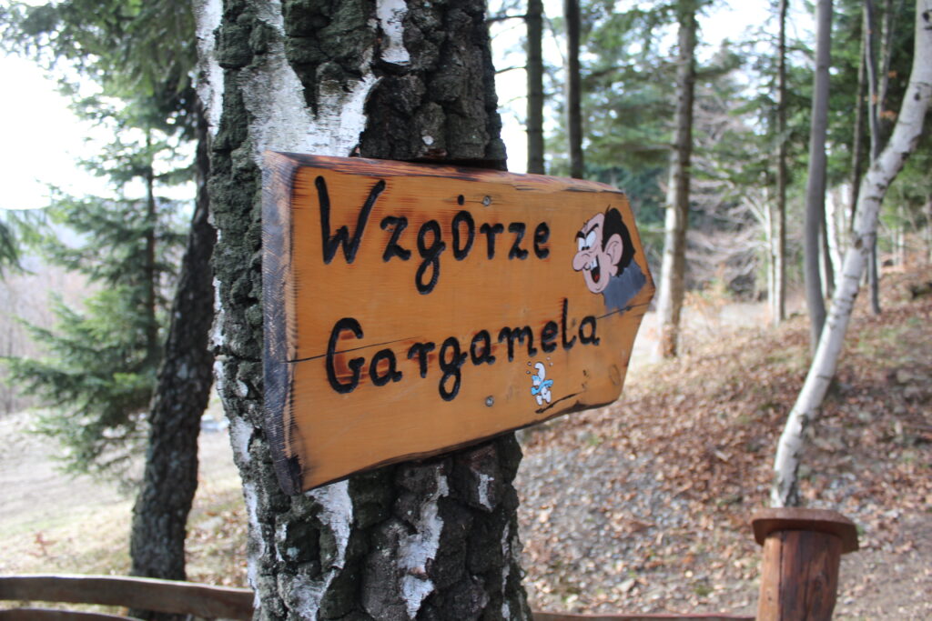 Wioska smerfów i wzgórze Gargamela na szlaku na Łysinę - Vlog Steina